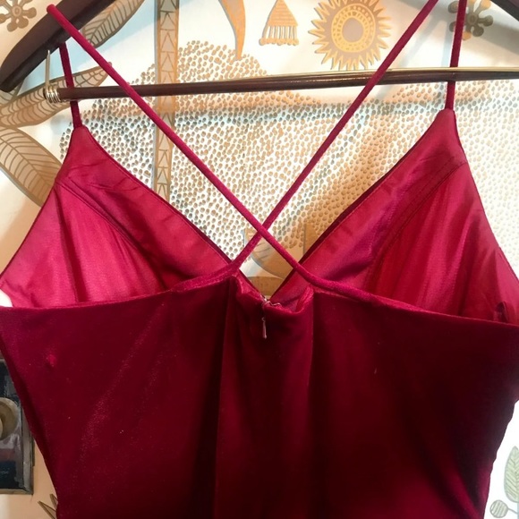 Etsy Made Velvet Bridesmaid Dress - Picture 4 of 7